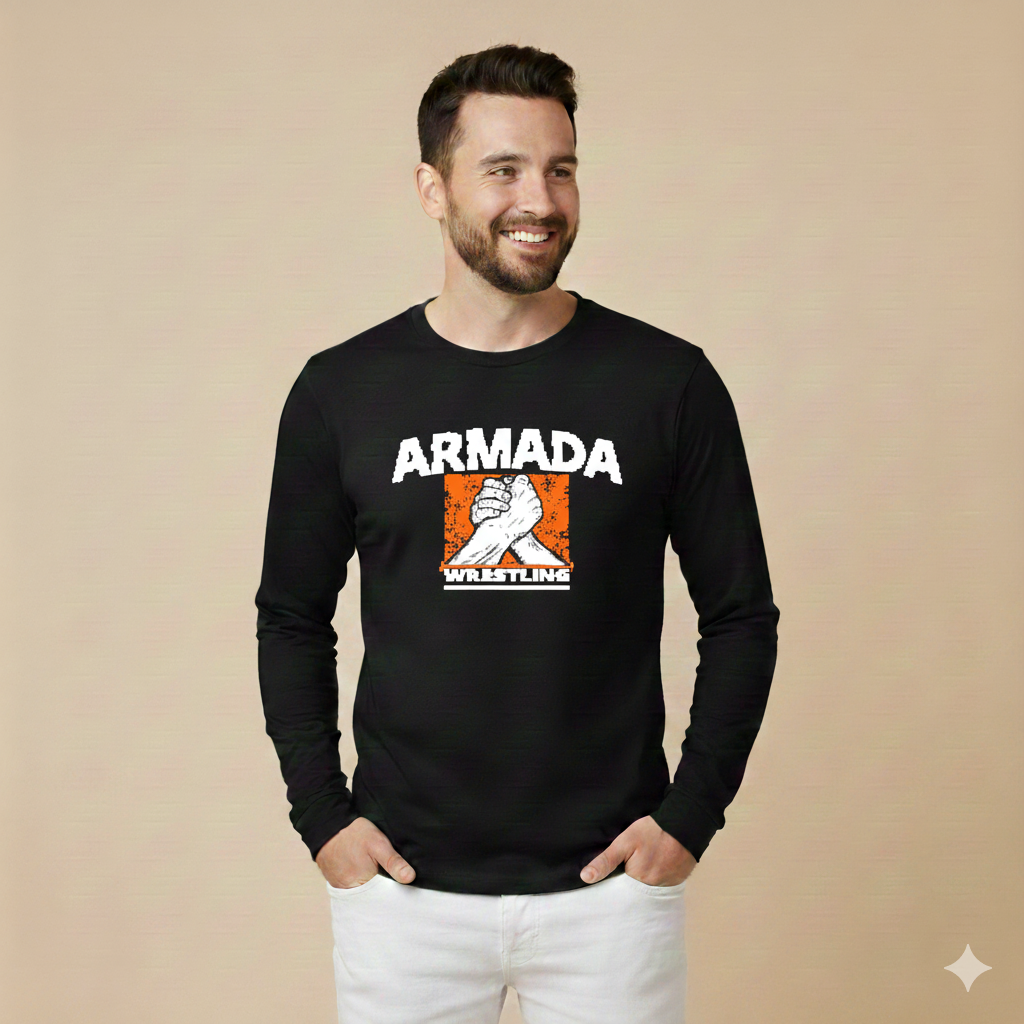 تيشيرت تصميم جرافيك نقشة ARMADA WRESTLING