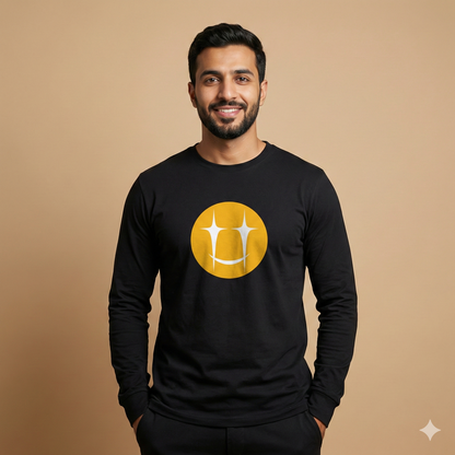 تيشيرت تصميم طباعة ابتسامة نجوم